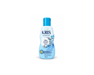 لوسیون بدن 100میل کریس KRIS مدل Silky Smooth حاوی کره باباسو و مولتی ویتامین