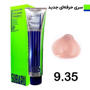 رنگ مو 120 میل المانی سوبارو شماره 9/35 حرفه ای جدید