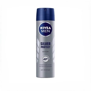 اسپری مردانه نیوا 150میل مدل NIVEA (silver protect)