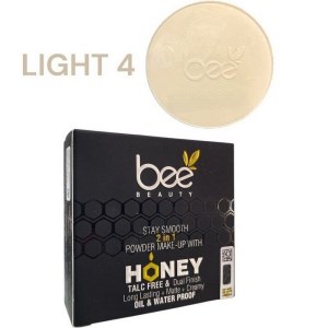 پنکک بدون تالک حاوی موم عسل بی بیوتی ایتالیا شماره Bee LIGHT 4