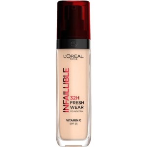 کرم پودر پمپی اینفالیبل 32ساعته لورال LOREAL