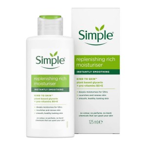 مرطوب کننده و ابرسان 125میل سیمپل مدل ریچ Rich مناسب پوست نرمال تا خشک Simple
