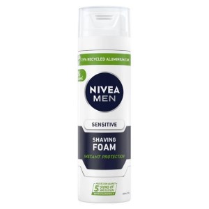فوم اصلاح صورت اقایان 200میل نیوا NIVEA مدل SENSITIVE