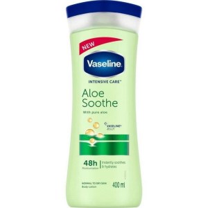 لوسیون بدن 400میل الوئه ورا (سبز) وازلین Vaseline