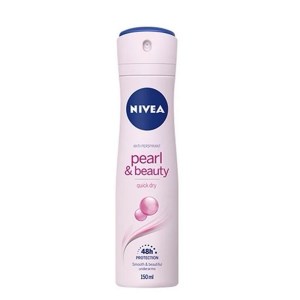 اسپری زنانه نیوا 150میل مدل صورتی NIVEA (pearl &beauty)