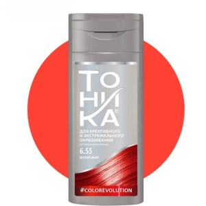 شامپو رنگساژ تونیکا شماره 6.55 TONIKA