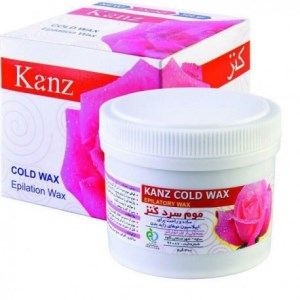موم سرد 300 گرمی گل رز کنز Kanz
