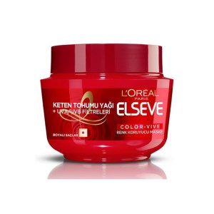 ماسک مو لورال با آبکشی موهای رنگ شده 300میل(قرمز) L`OREAL