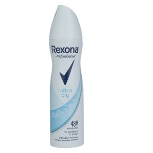 اسپری زنانه 200میل 48h رکسونا Rexona مدل cotton dry