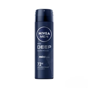 اسپری مردانه نیوا 150میل مدل NIVEA (DEEP BLACK CARBON AMAZONIA )