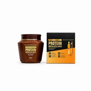 ماسک مو بدون سولفات 1000میل کراتین کوئین queen مدل PROTEIN BRAZILIAN