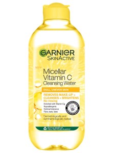 میسلار واتر 400میل گارنیر ویتامین سی درب زرد (انواع پوست) GARNIER