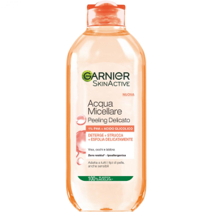 میسلار واتر 400میل گارنیر مدل پیلینگ درب نارنجی (انواع پوست) GARNIER