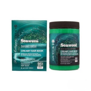 ماسک مو جلبک بدون سولفات با آبکشی سوید 1000میل SEAWEED