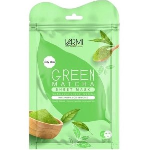 وارمی ماسک ورقه ای دبل شیت عصاره چایی سبز VARMi