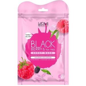 وارمی ماسک ورقه ای دبل شیت عصاره تمشک و روغن چای VARMi