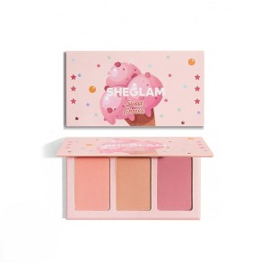 پالت رژگونه 3 رنگ مدل ENAMORED شیگلم SHEGLAM