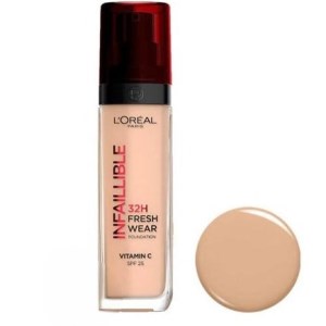 کرم پودر پمپی اینفالیبل 32ساعته لورال LOREAL کرم پودر پمپی اینفالیبل 32ساعته لورال LOREAL