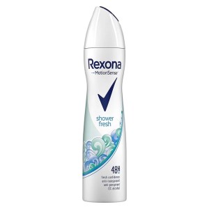 اسپری زنانه 200میل 48h رکسونا Rexona مدل shower fresh