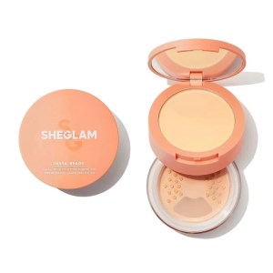 پودر فیکس دوطبقه شیگلم رنگ SHEGLAM (BISQUE)