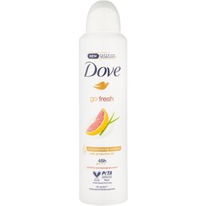 داو اسپری 250میل سفارش هند رایحه گریپ فروت Dove (grapefruit)