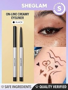 شیگلم مداد چشم شمعی مدل SHEGLAM ( ON-LINE CREAMY EYELINER)
