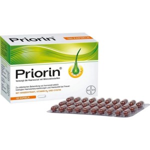 کپسول ضدریزش مو 120عددی بایر آلمان پریورین Priorin