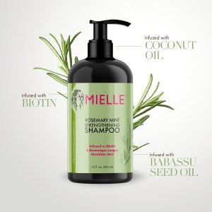 میله شامپو رزماری ضدریزش و حجم دهنده 355میل MIELLE