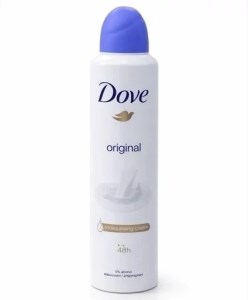 داو اسپری 250میل سفارش هند رایحه شیر Dove (original)