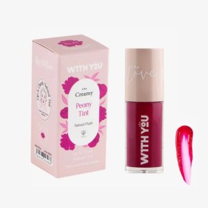ویت یوتینت کرمی رنگی لب و گونه کد (C1) رنگ پئونی WITH YOU (Peony Tint)