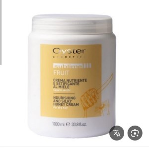 اویستر ماسک مو سابلیم مغذی و ابریشمی کننده موهای خشک و آسیب دیده با عصاره عسل1000 میل Oyster