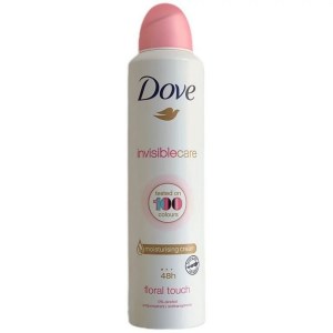 داو اسپری 250میل سفارش هند رایحه 100 صورتی Dove (floral touch)