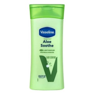 لوسیون بدن 200 میل وازلین مدل Aloe Soothe با رایحه آلوئه ورا Vaseline