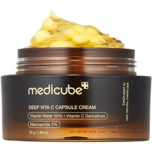 مدیکیوب کرم کپسولی (روشن کننده و ضدجوش )ویتامین سی 55 گرم medicube
