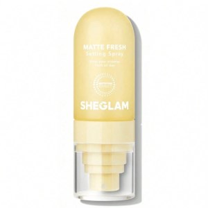 اسپری فیکس 55میل مات کننده شیگلم زرد مدل SHEGLAM (MAATE FRESH)