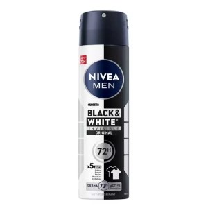 نیوا اسپری مردانه 200 میل مدل NIVEA (BLACK $ WHITE)