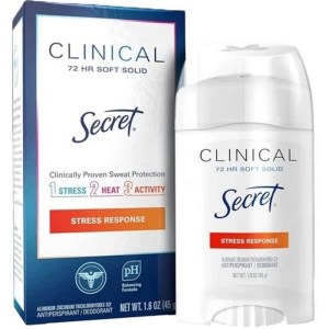 سکرت مام کلینیکال 45 گرم Secret (STRESS RESPONSE)