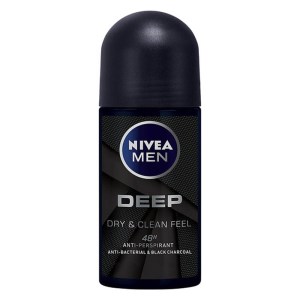 مام رولی مردانه 50میل نیوا NIVEA مدل DEEP BLACK