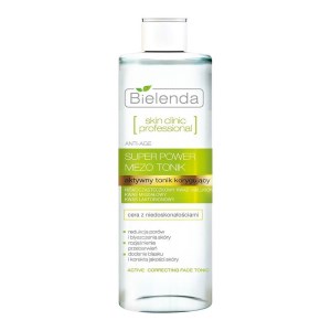 بی یلندا تونر اصلاح کننده و ضد پیری مدل اسکین کلینیک مناسب پوست مختلط و چرب 200میل Bielenda