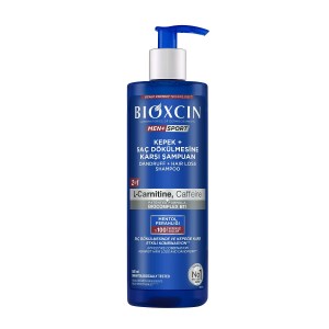 شامپو ضدریزش و ضدشوره مردانه بیوکسین مدلMEN SPORT حجم 500میل BIOXCIN