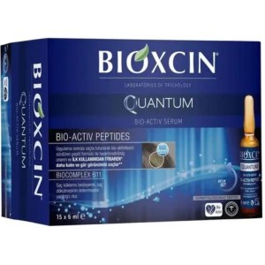 بیوکسین سرم ویال ضد ریزش مو کوانتوم ( آبی ) 15 عددی BIOXCIN