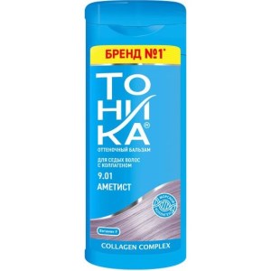شامپو رنگساژ تونیکا اصلی شماره 9.01 بدنه ابی TONIKA
