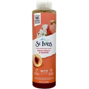 سنت ایوز شامپو بدن لایه بردار هلو و یاس تازه 650 میل ST.Ives