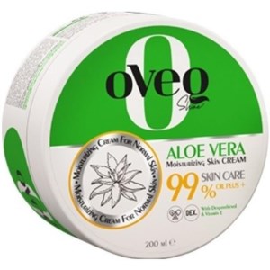 اوک شاین کرم مرطوب کننده و ابرسان کاسه ای آلوئه ورا پوست معمولی 200 میل oVeQ Shine