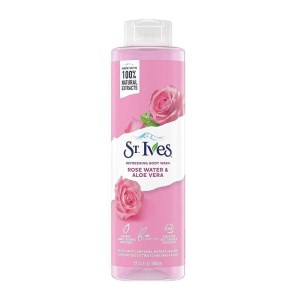 سنت ایوز شامپو بدن 650 میل با رایحه گل رز و الوئه ورا St.Ives