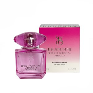 ادکلن مینی 33میل برندینی رایحه BRANDINI ( VERSACE-BRIGHT-CRYSTAL-ABSOLU )