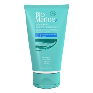 بایومارین شوینده صورت و گردن مناسب پوست های چرب و جوش دار 150 میل Bio Marine