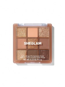 شیگلم پالت سایه 9 رنگ 9.5گرم رنگ SHEGLAM Golden mirage