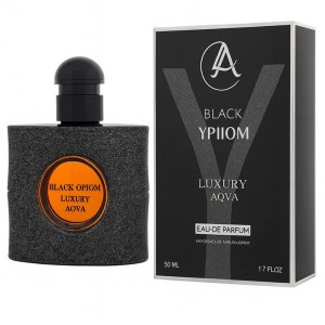 لاکچری اکوا ادکلن 50 میل رایحه بلک اوپیوم LUXURY AQVA BLACK IPIIOM