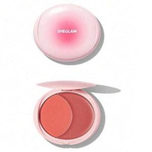 شیگلم رژ گونه دوقلو کرمی و پودری رنگ SHEGLAM ( CHERRY SORBET )